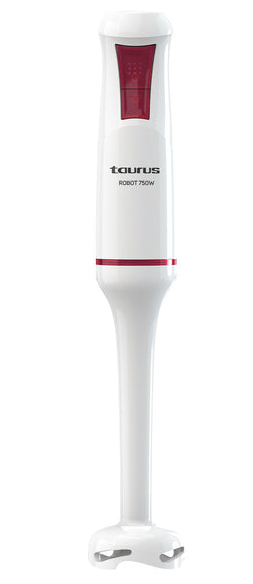 Miniatyrbillede 1 af 11: Taurus Robot 750 Nedsænkning blender 750 W Hvid, Rød
