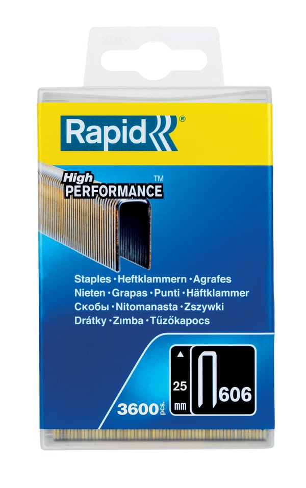 Miniatyrbild 4 av 4: Rapid Nr. 606 Dubbelspik 25 mm