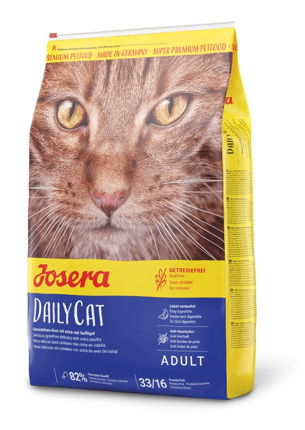 Miniatyrbillede 1 af 2: Josera 9360 tørfoder til kat 400 g Voksen Fjerkræ, Sød kartoffel
