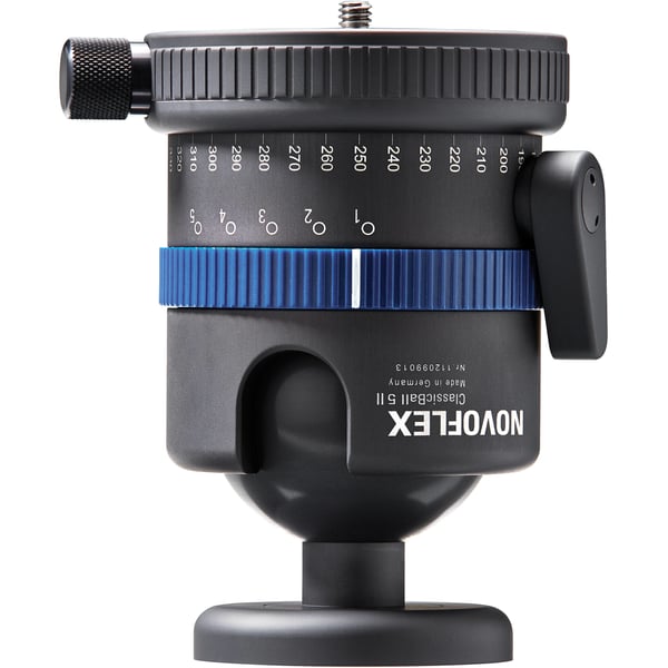 Miniatyrbillede 2 af 2: Novoflex CB5 II stativhoved Sort, Blå Universal Kugle (form)