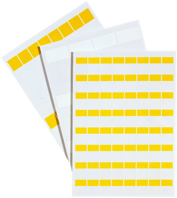 Miniatyrbillede 1 af 3: Lapp FLEXIMARK 83256160 kabelmarkering Hvid Polyester 93 mm 180 stk
