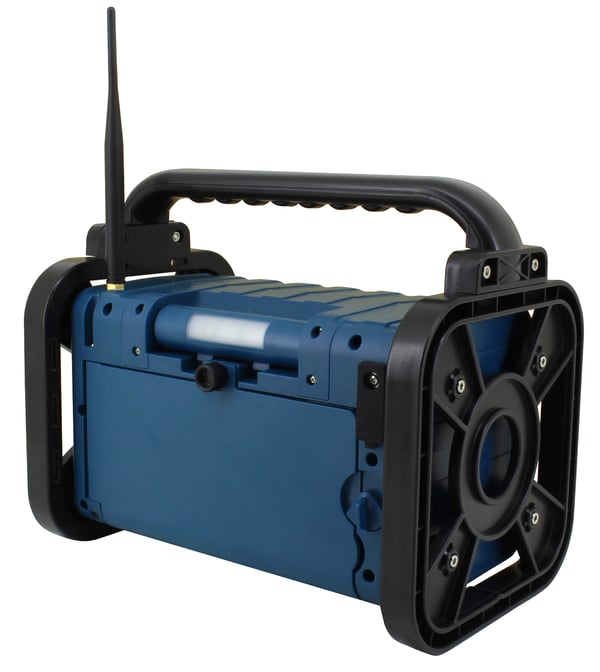 Soundmaster DAB85BL radioapparater Bärbar Svart, Blå