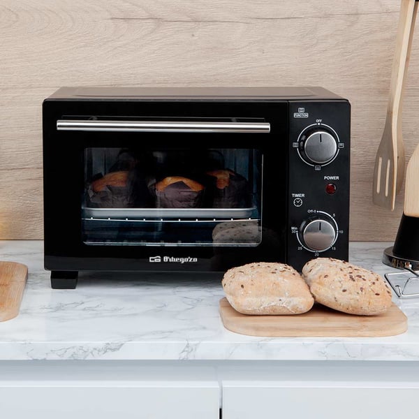 Miniatyrbillede 2 af 8: Orbegozo HO 985 toaster ovn 10 L 800 W Sort
