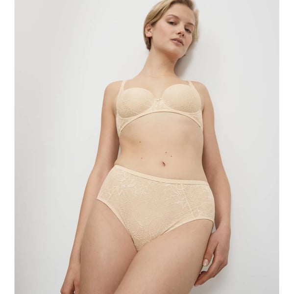 Miniatyrbillede 3 af 5: Triumph Amourette Charm Maxi Brief High-cut trusser Cremefarvet