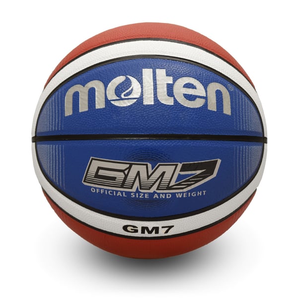 Miniatyrbillede 1 af 2: Molten BGMX7-C basketball bold Indendørs & udendørs Flerfarvet