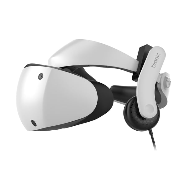BIONIK Mantis Pro Hovedtelefoner Ledningsført Headset Spil Sort, Hvid