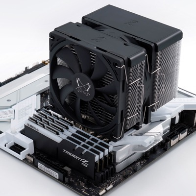 Miniatyrbild 12 av 12: Scythe Fuma 3 Processor Luftkylare 12 cm Svart 1 styck