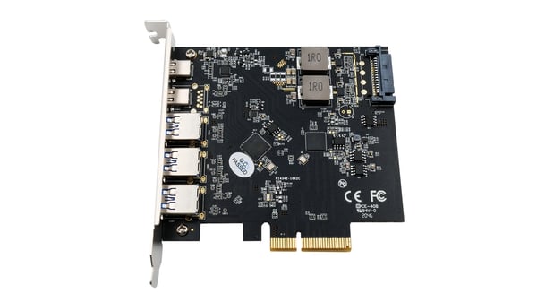 Miniatyrbild 3 av 4: EXSYS EX-12006 nätverkskort/adapters Intern USB 3.2 Gen 2 (3.1 Gen 2)
