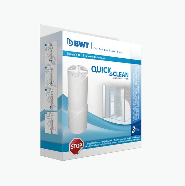 BWT Quick & Clean Manuaalinen vesisuodatin Valkoinen