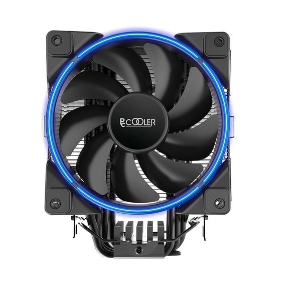 Miniatyrbillede 4 af 5: PCCOOLER GI-X6B Corona Blau CPU Kühler Processor Kølesæt 12 cm Aluminium, Blå