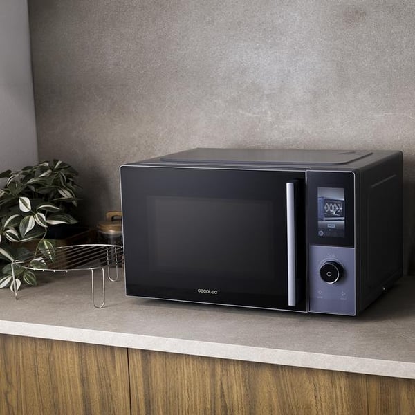 Miniatyrbillede 10 af 11: Cecotec Convection 2800 Touch Sort, Grå Grill mikroovn Bordplade 28 L 900 W