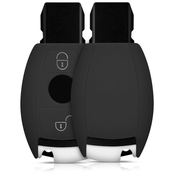Miniatyrbillede 1 af 2: kwmobile 41625.01 nøglering og kasse Nøgleetui Sort