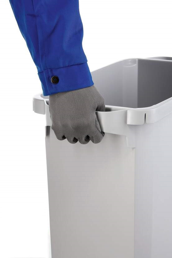 Durable 1800503050 papperkorgar Rektangulär Plast Grå