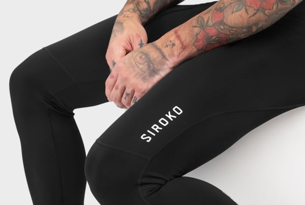 Miniatyrbillede 5 af 7: Siroko Black Sea Hanstik Sort Elastin, Nylon, Polyester