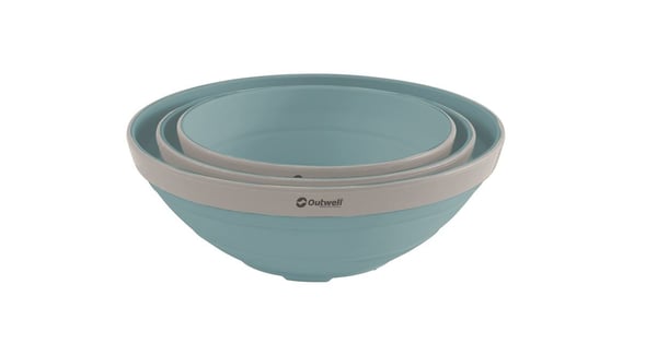 Outwell Collaps camping tallerken Rund Plast, Termoplastisk elastomer (TPE) Sammenfoldelig Sæt