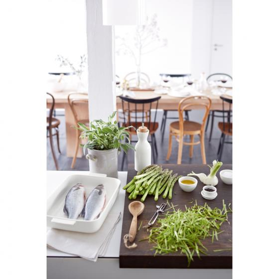 Miniatyrbild 3 av 4: Villeroy & Boch 1360213273 Serveringstallrik Porslin Vit Rektangulär Serveringsskål