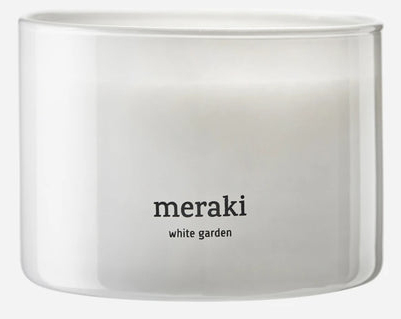 Meraki Home 366650104 vokslys Cylinder Hvid 1 stk