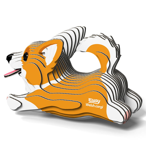 Miniatyrbillede 4 af 4: Eugy Welsh Corgi 3D puslespil 27 stk Dyr