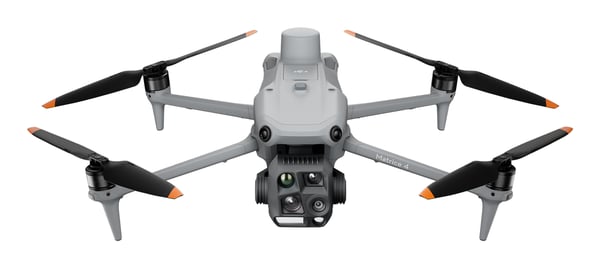 DJI Matrice 4T 4 roottoria Nelikopteri 48 MP 3840 x 2160 pikseliä 6741 mAh Harmaa