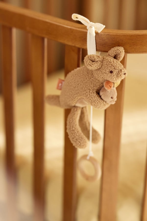Jollein 043-001-68160 tilbehør til baby gyngestol og hoppegynge Legetøjsbjælke Brun
