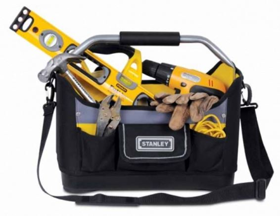 Black & Decker 1-96-182 taske til opbevaring af værktøj Sort, Gul Nylon