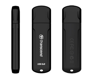 Transcend JetFlash 750, 16GB USB-sticka USB Type-A 3.2 Gen 1 (3.1 Gen 1) Svart