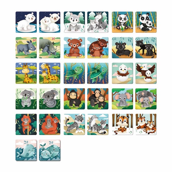 Adventerra Games Ecologic Memo Animals at risk