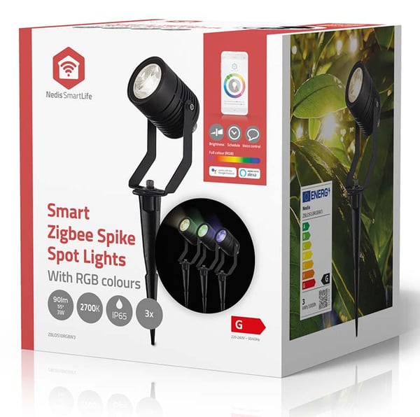 Nedis ZBLOS10RGBW3 utomhusbelysning Markbelysning utomhus LED 9 W G