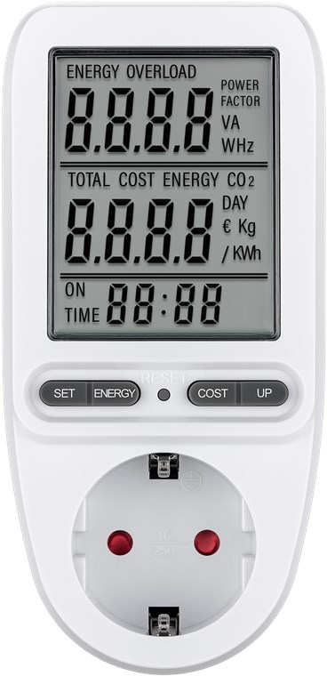 Goobay 64589 energiankulutusmittari AC