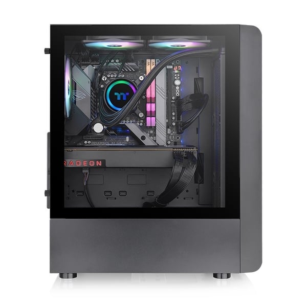 Miniatyrbild 2 av 5: Thermaltake S200 TG ARGB Midi Tower Svart