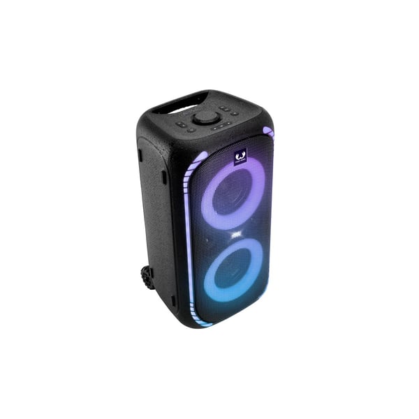 Miniatyrbillede 4 af 8: Fresh 'n Rebel Party Speaker Large with Trolley Bærbar stereohøjttaler Sort 160 W