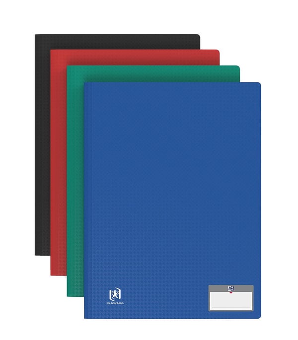 Oxford 100206019 presentationsmapp 10 fickor A4 Oxford 100206019 presentationsmapp 10 fickor A4