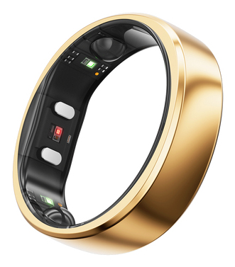 Miniatyrbillede 1 af 37: RingConn Gen 2 Nej Aktivitetsmåler med smart ring IP68 Roseguld
