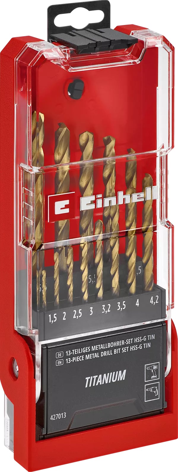 Einhell 49427013 borehoved Boresæt 13 stk