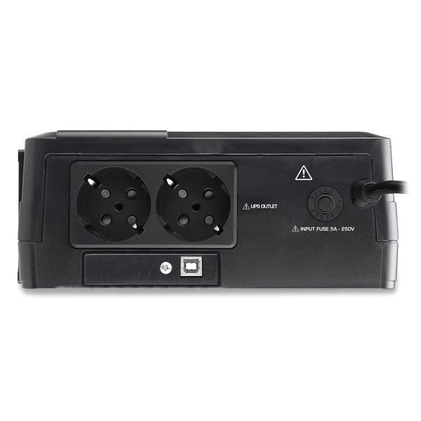 Pikkukuva 2 / 4: Tecnoware FGCERAPLAT1602SCH UPS-virtalähde Linjainteraktiivinen 1,6 kVA 1120 W 2 AC-pistorasia(a)