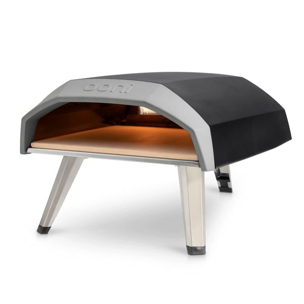 Miniatyrbillede 3 af 8: Ooni Koda 12 pizza fremstiller & ovn 1 pizza(er) Sort, Rustfrit stål