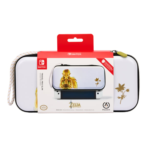 Miniatyrbild 2 av 14: PowerA Travel Pro Slim skyddsfodral för Nintendo Switch - OLED-modell, Nintendo Switch och Nintendo Switch Lite - Princess Zelda