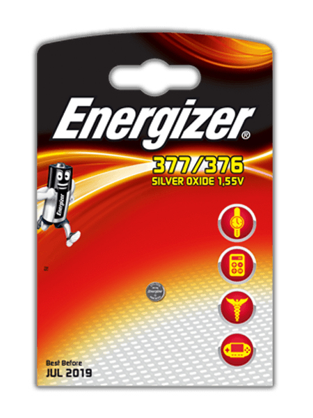 Energizer 377/376 Engangsbatteri Sølvoxid (S)