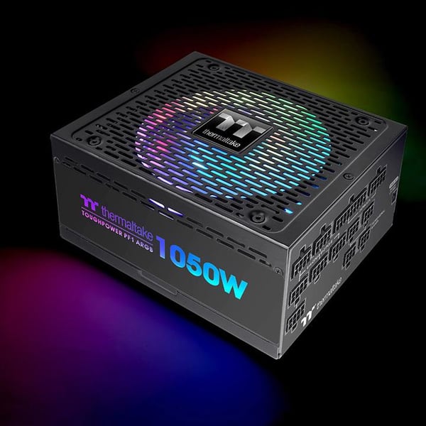 Miniatyrbild 2 av 7: Thermaltake Toughpower PF1 strömförsörjningsenheter 1050 W 24-pin ATX ATX Svart