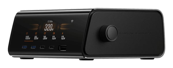 EcoFlow RAPID Pro Universel Sort Vekselstrøm Hurtig opladning Indendørs