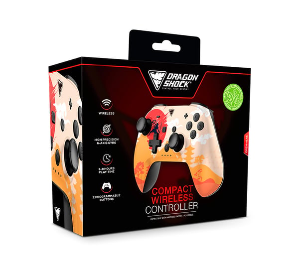 Dragonshock PopTop Compact Monivärinen Bluetooth Pad-ohjain Nintendo Switch