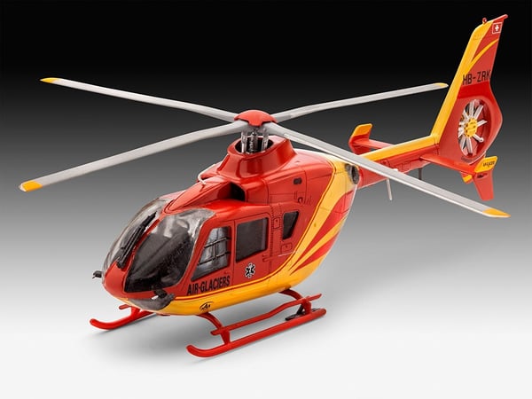 Miniatyrbillede 3 af 4: Revell 64986 EC135 AIR-GLACIERS Model Set skalamodell dele og tilbehør