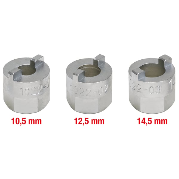 Miniatyrbillede 1 af 2: KS Tools 150.9410 svensknøgle adapter & forlænger 1 stk