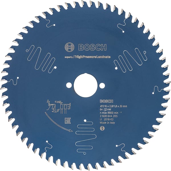 Bosch ‎2608644355 cirkelsågsblad 21,6 cm 1 styck