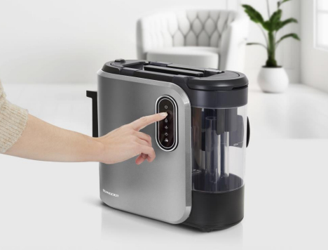 SCHNEIDER CONSUMER DUAL SPOT STEAM XL Bärbar ångtvätt 1,6 l 2000 W Grå, Svart