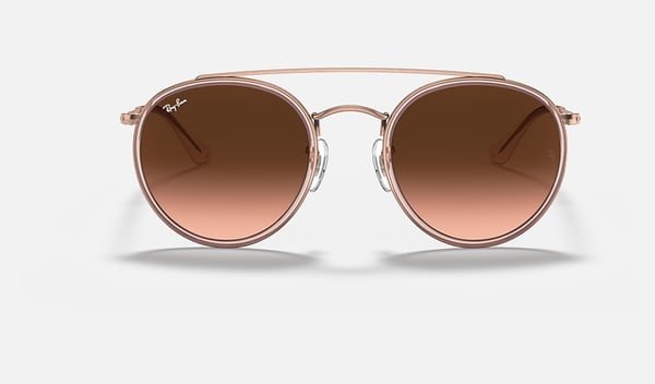 Ray-Ban Round Double Bridge solglasögon Rund