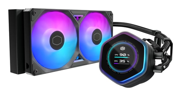 Miniatyrbild 1 av 2: Cooler Master WAK MasterLiquid 240 Atmos II LCD