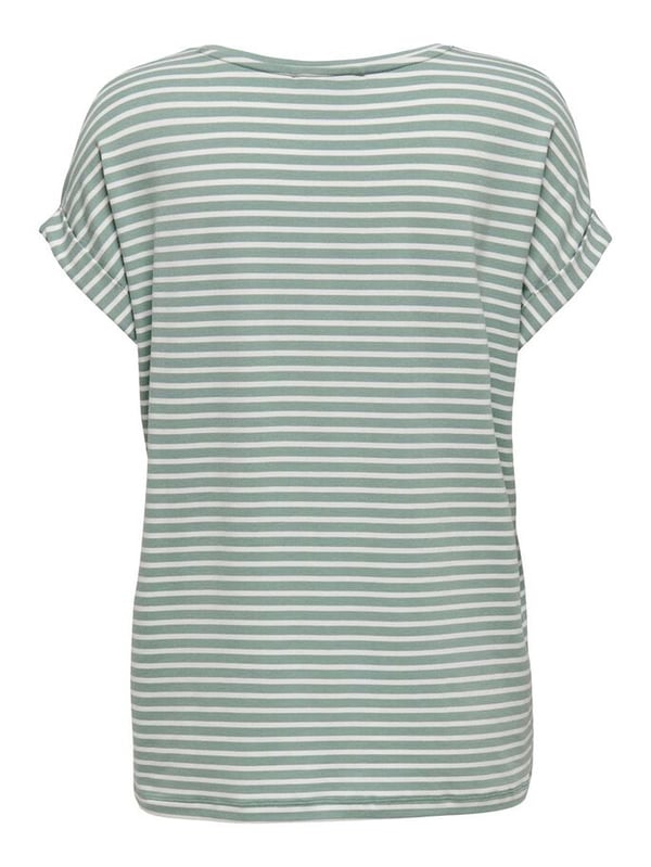 ONLY 15206243 T-tröja Rund ringning Kortärmad Elastan, Polyester, Viskos