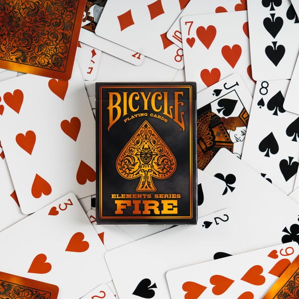 Bicycle FIRE kortspil 56 stk