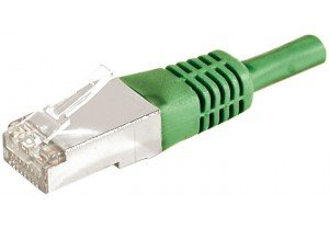 Connect 859547 netværkskabel Grøn 0,5 m Cat6a F/UTP (FTP)